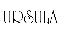 URSULA Font Image