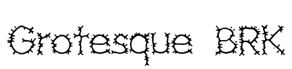 Grotesque BRK