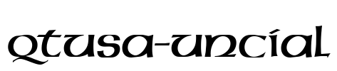 QTUSA-Uncial Font Image