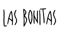 Las Bonitas Font Image