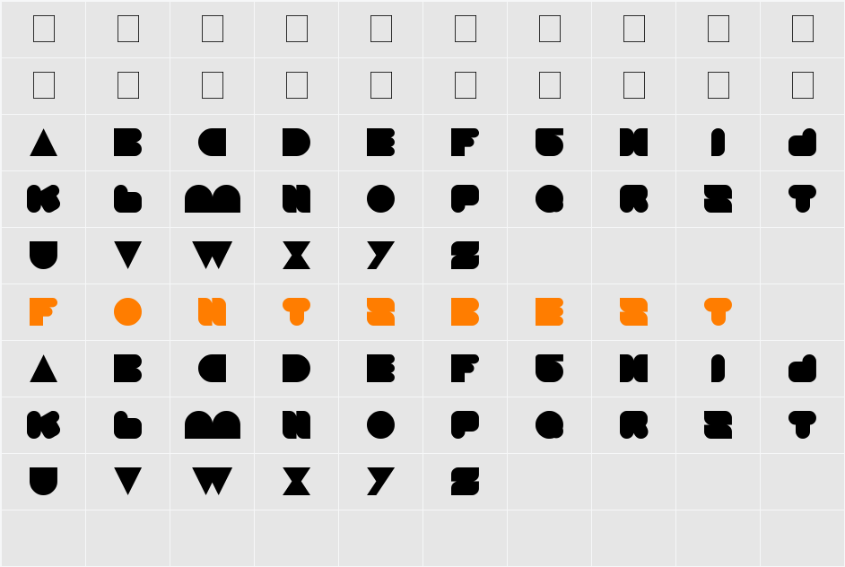 LOVE IS BLIND Character Map