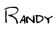 Randy Font Image