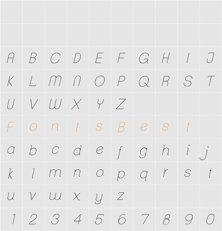 ClementePDab Character Map