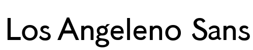 Los Angeleno Sans