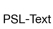 PSL-Text