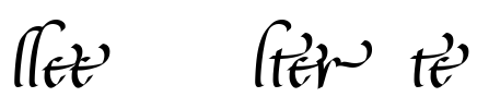 LeeAnn Alternates Font Image