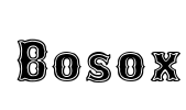 Bosox Font Image