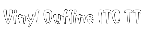 Vinyl Outline ITC TT