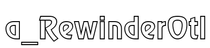 a_RewinderOtl Font Image