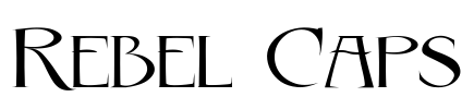 Rebel Caps Font Image