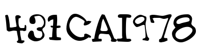 431-CAI978