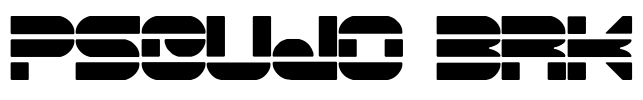 Pseudo BRK Font Image