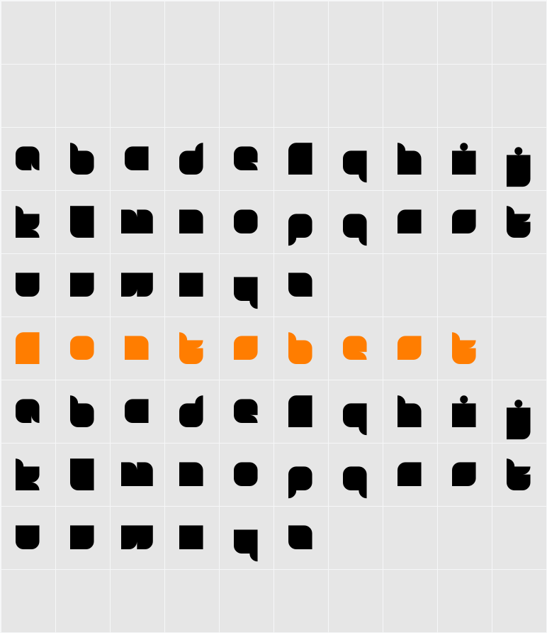 Pimp Character Map