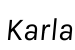 Karla Font Image