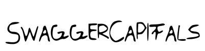SwaggerCapitals Font Image