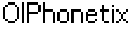 01Phonetix Font Image