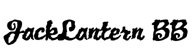 JackLantern BB Font Image