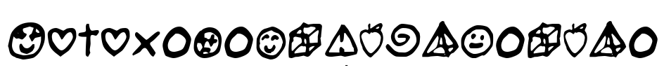 SaladeDeFruitsCerise Font Image