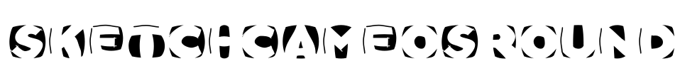 SketchCameosRound Font Image