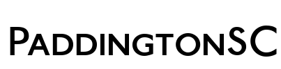 PaddingtonSC Font Image