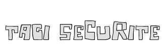Tagi Securite Font Image