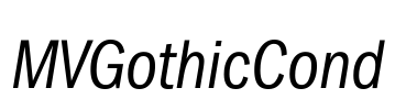 MVGothicCond