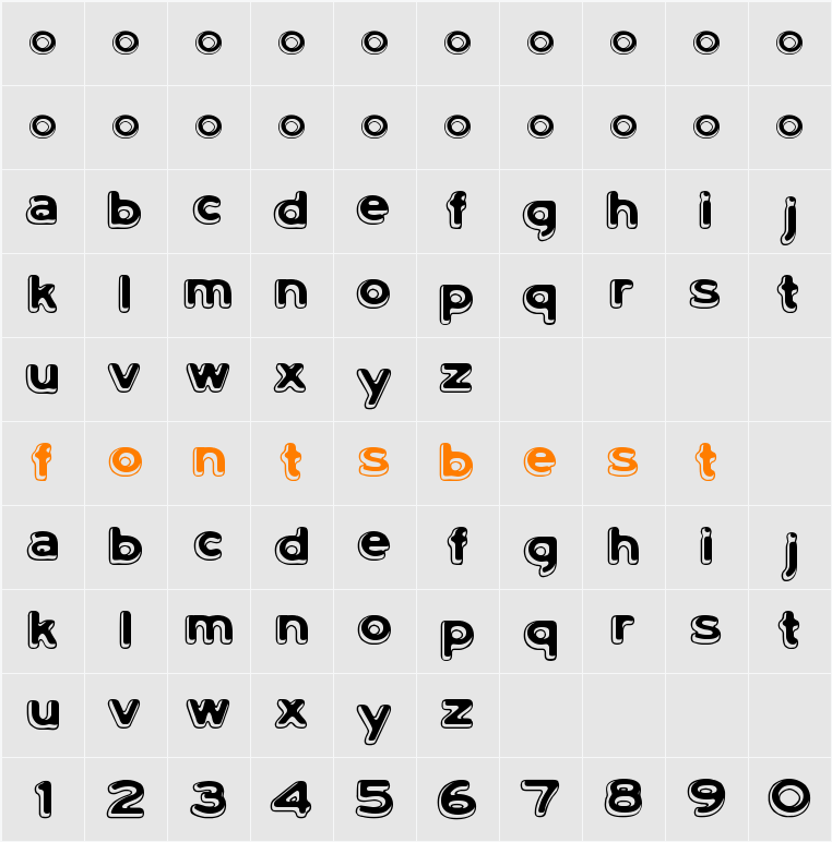 Lumi, nauroit Character Map