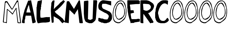 Malkmus_erc_001 Font Image