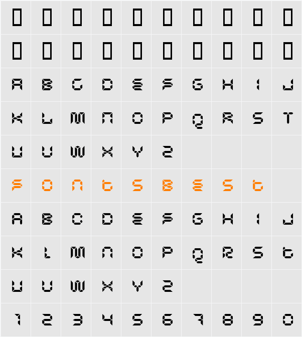 Odysseus Character Map