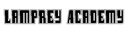 Lamprey Academy Font Image