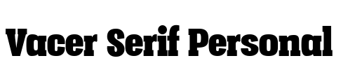 Vacer Serif Personal