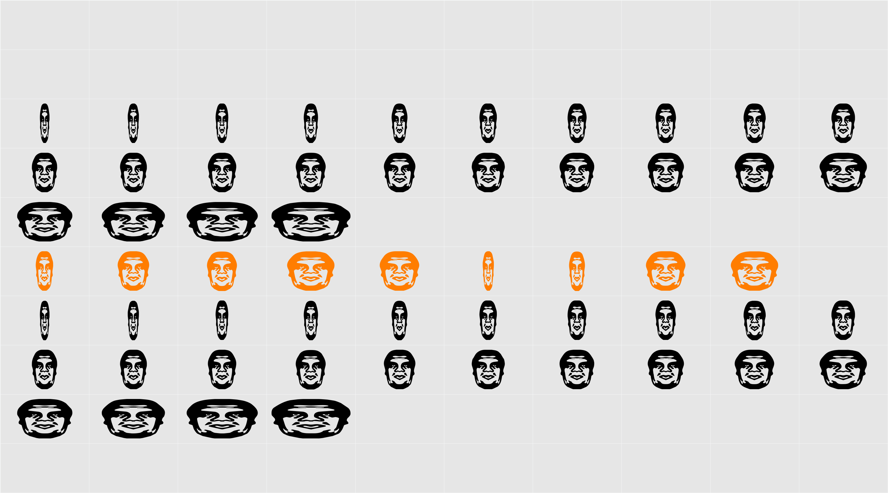 ObeyBalloon Character Map