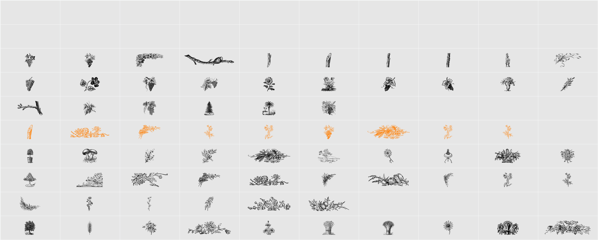 Vegetable Breathe Free Character Map