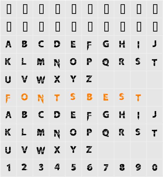 Knife Fight Ballet Character Map