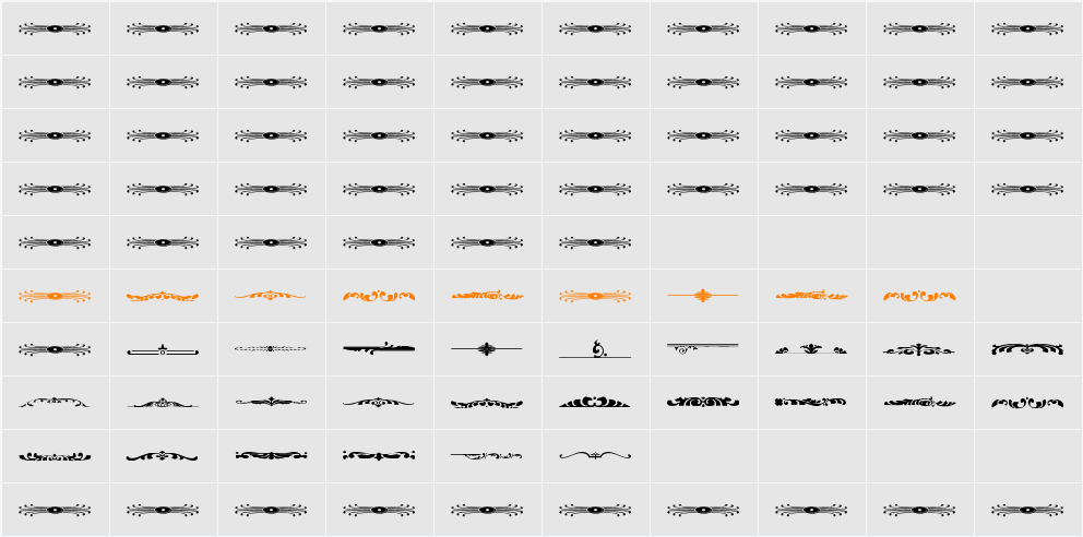 Sughayer Separates 9 Character Map