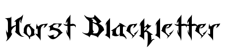 Horst Blackletter