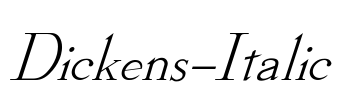 Dickens-Italic