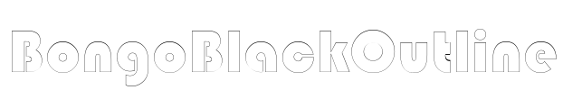 BongoBlackOutline