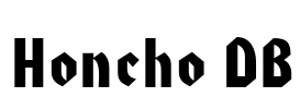 Honcho DB Font Image