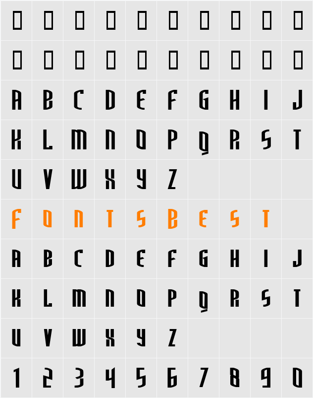 ThirdGeneration Character Map