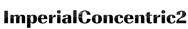 ImperialConcentric2 Font Image