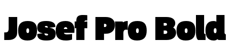 Josef Pro Bold