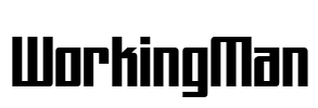 WorkingMan Font Image