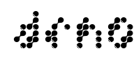 DrNO Font Image