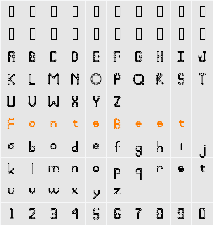 Pipefitter Character Map