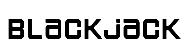 Blackjack Font Image
