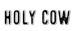 Holy Cow Font Image
