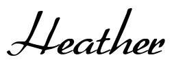 Heather Font Image