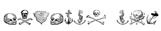 Pirates Two Font Image
