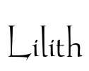 Lilith Font Image